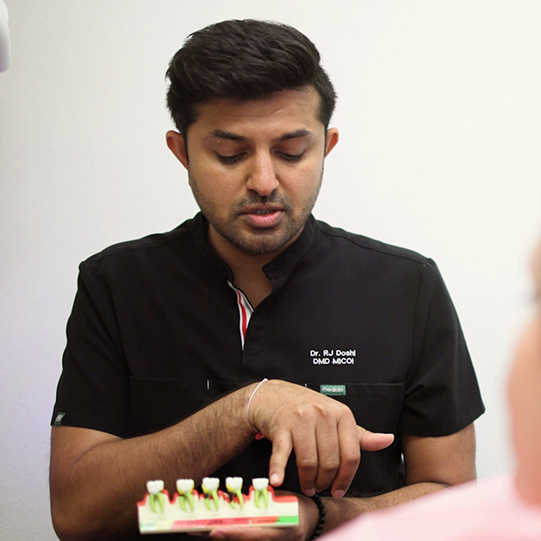 Man and woman laughing together